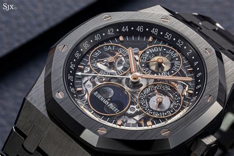 audemars piguet royal oak perpetual calendar black ceramic prix|royal oak perpetual calendar 26579ce.